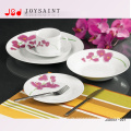 Runde Form Keramik Geschirr Dinner Sets